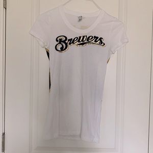 Victoria’s Secret Milwaukee brewers graphic tee size XS